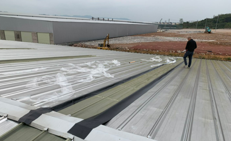 潜山厂房屋面防水维修案例